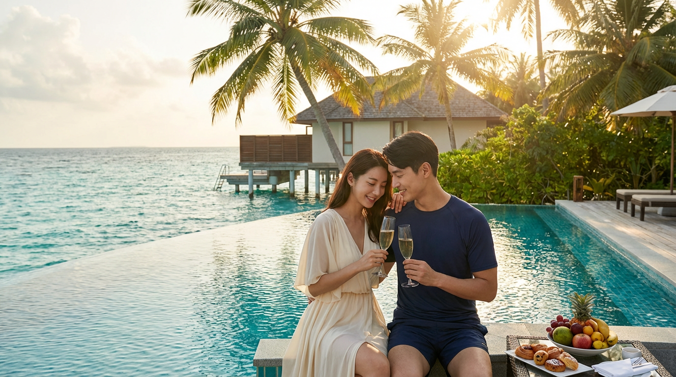 Luxury Honeymoon Resort with Infinity Pool